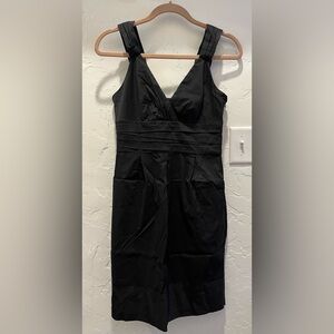 BCBGMaxAzria black mini dress